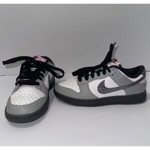 Nike Dunk Low LX Glitter Swoosh Women's 5.5 Sneakers Shoes